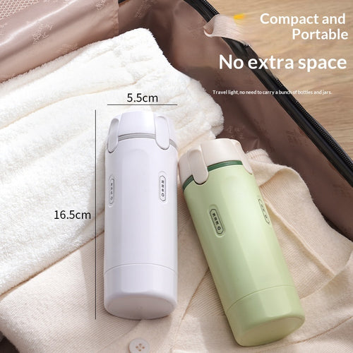 4-in-1 Leakproof Travel Dispenser Bottle